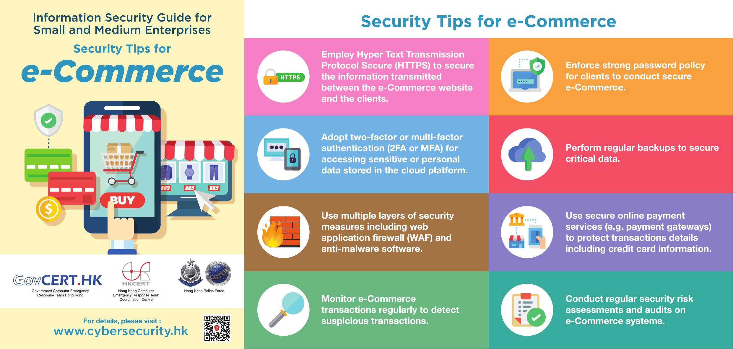 Security Tips for e-Commerce Leaflet