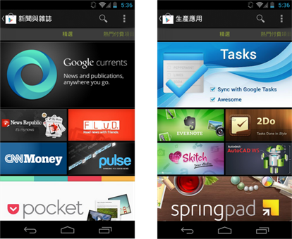 Fig 1. Google official application market Play Store Fig 1. Google official application market Play Store