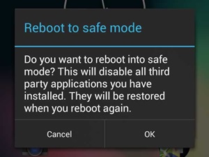 Boot into Safe Mode