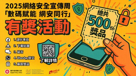 2025 Cybersecurity Week “Let’s Secure as we Digitalise” Prize Campaign