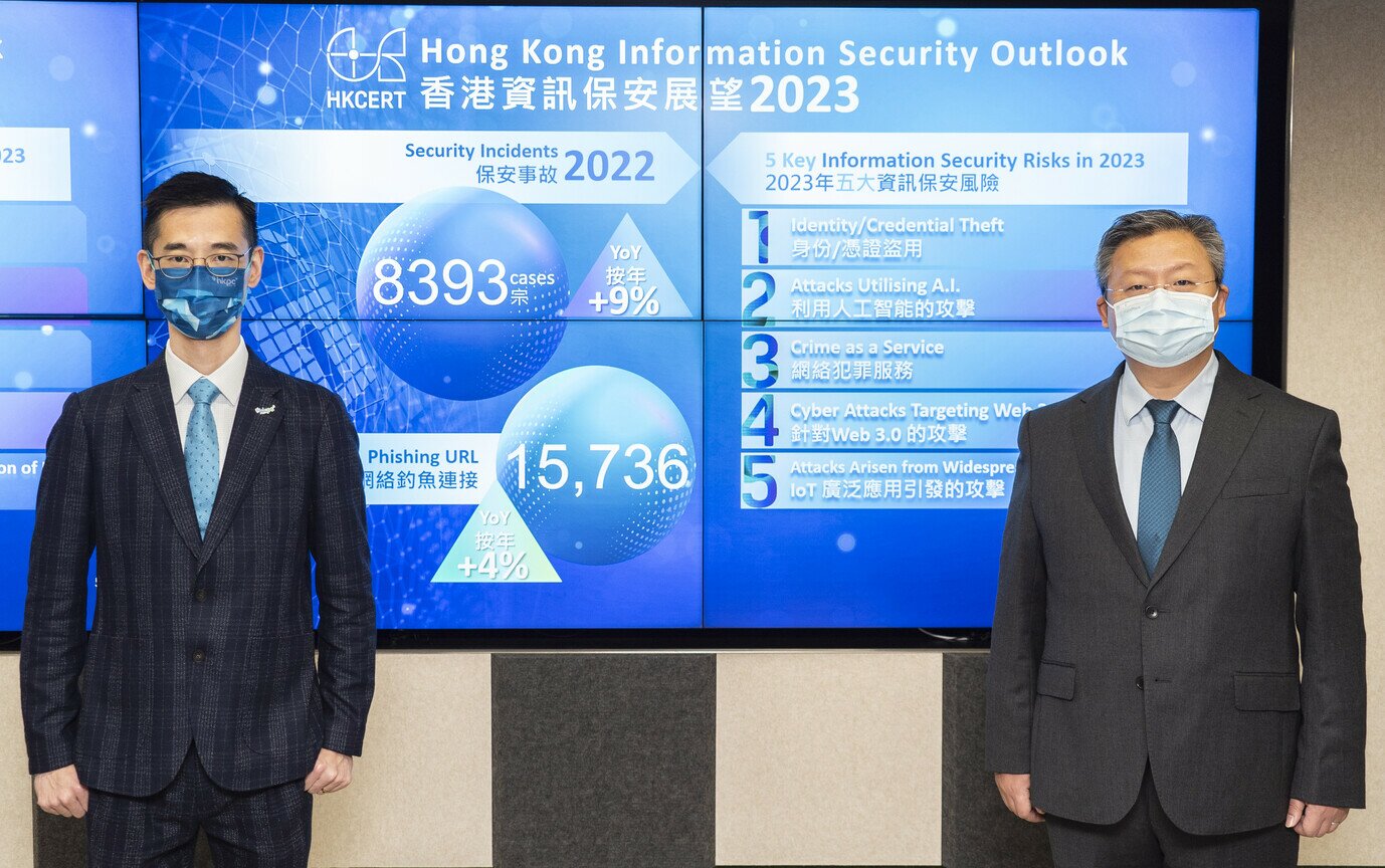 Hong Kong Cyber Security Incidents on the Rise HKCERT Urges the Community to Raise Information Security Awareness