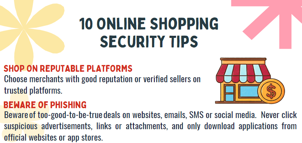 10 Online Shopping Security Tips