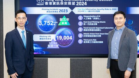 HKCERT Releases Annual Information Security Outlook and Forecast Next Level Phishing Attacks Difficult to Distinguish  Hackers Exploit AI for Crimes Could Become a New Normal